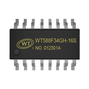 FLASH语音芯片WT588F34GH-16S