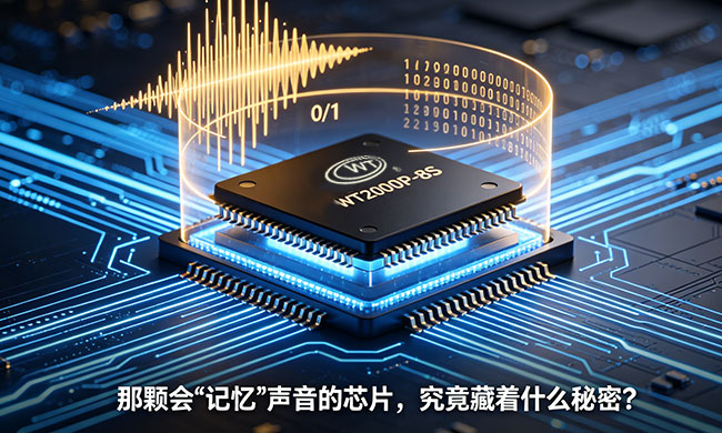 录音芯片是如何实现“记忆之声”的？——深度解析录音芯片工作原理及广州唯创电子创新应用方案