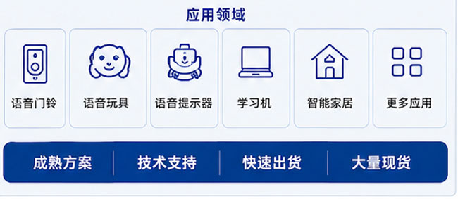 WT2000P4-8S录音芯片应用领域