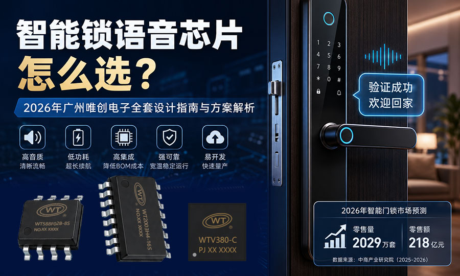 智能锁语音芯片怎么选？2026年广州唯创电子全套设计指南与方案解析