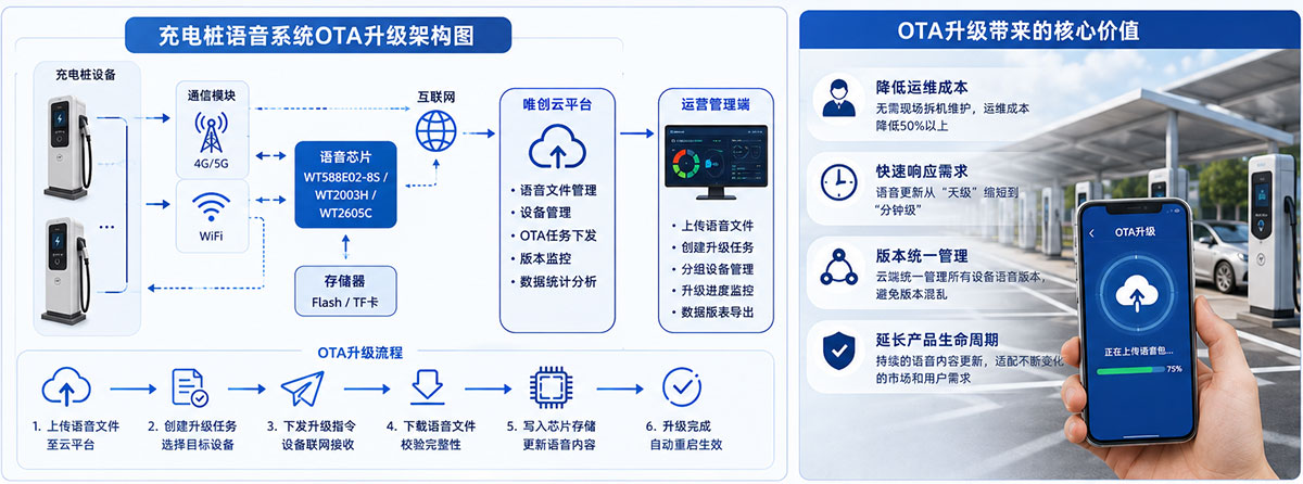 充电桩OTA升级语音芯片方案系统架构图.jpg